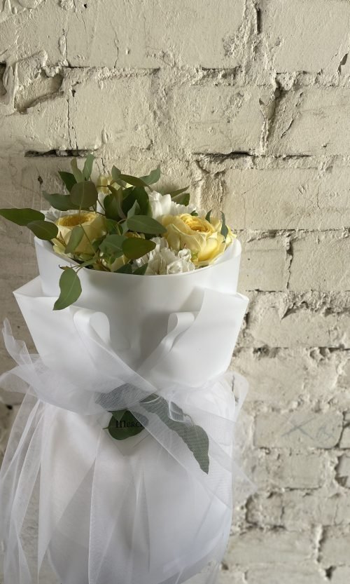 Лимонний букет 085